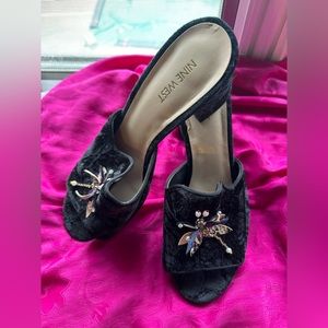 Nine West Dragonfly Block Heels